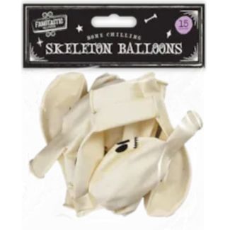 Skeleton Balloons – 15 Pack