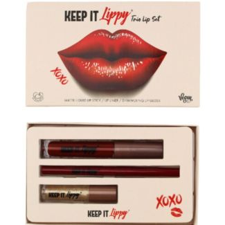 Skin Treats Trio Lip Gift Set- Keep It Lippy (Red)