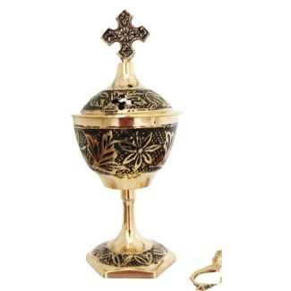 Wholesale Brass Burner With Cross 6.5 inch