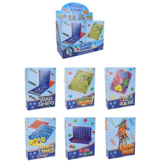 Travel Games - 6 Assorted Classic Games