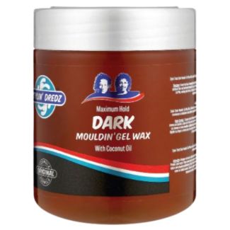 Stylin' Dredz Dark Mouldin' Gel Wax With Coconut Oil (500ml)(Exp-01/30)