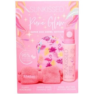 Sunkissed Pure Glow Super Size 300ml Edition Gift Set - Medium