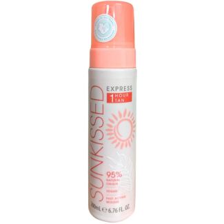 Sunkissed Self-Tan Fast Acting Mousse - 1 Hour tan 