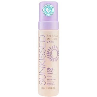 Sunkissed Self-Tan Mousse - Dark 200ml 