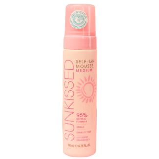 Sunkissed Self-Tan Mousse - Medium 200ml 