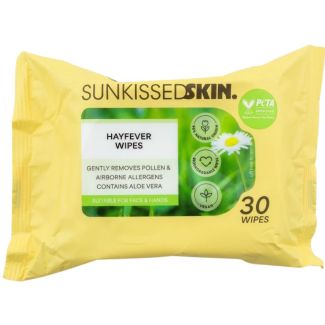 Sunkissed Skin Hayfever Wipes - 30 Wipes