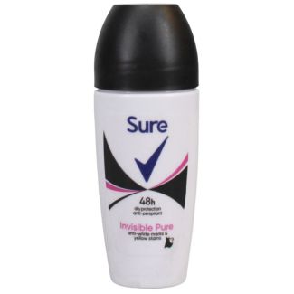 Sure 48h Dry Protection Anti-Perspirant - Invisible Pure 50ml 