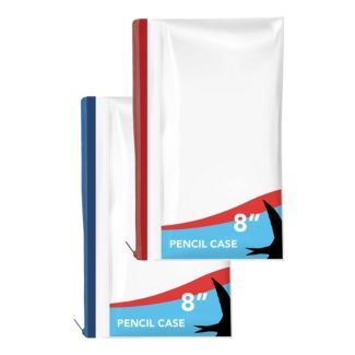 Swift Clear Exam Pencil Case 8" With Secure Zip 