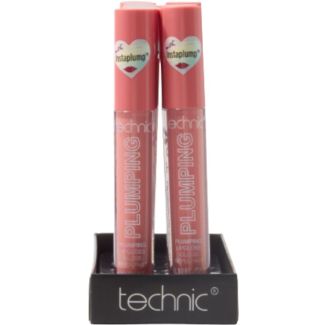 Technic Plumping Lip Gloss - Tickle Me Pink