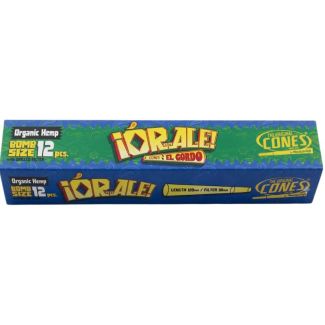 The Original Cones Bomb Size Organic HMP Pre-Rolled Cones - Orale Green (12pcs)
