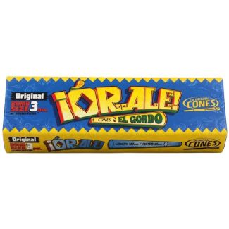 The Original Cones Bomb Size Original Pre-Rolled Cones - Orale Blue (3pcs)