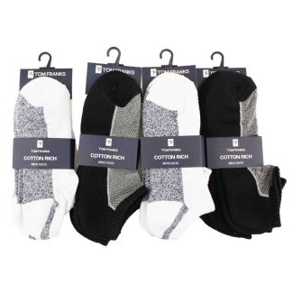 Wholesale Tom Franks Mens 3 Pack Cotton Rich Socks(7-11)- Assorted Colours