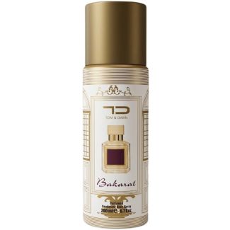 Tom & Darin Men's Perfumed Body Spray 200ml - Bakarat