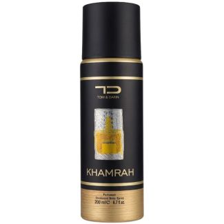 Tom & Darin Men's Perfumed Body Spray 200ml - Khamrah 