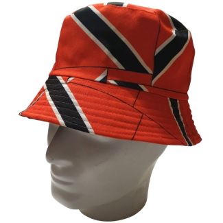 Adults 100% Cotton Trinidad & Tobago Flag Design Bucket Hat