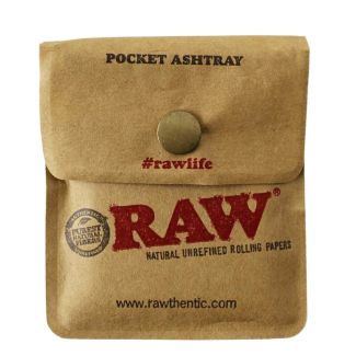 RAW Pocket Ashtrays - 8.5 x 7.5cm