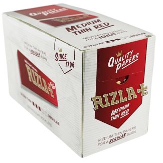 Rizla Red Regular Standard Medium Thin Paper