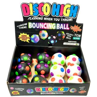Disco High Light Bouncing Ball