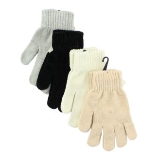 Ladies Super-soft Chenille Gloves- Assorted Colours