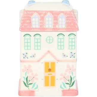Town House Shaped Oil Burner & Wax Warmer – Pastel Design