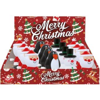 Wind-Up Christmas Toys (8cm) — Assorted