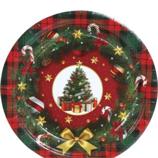Christmas Tree Paper Plates