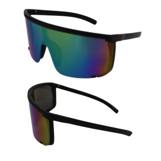 Adults 55mm Visor Sunglasses - Rainbow