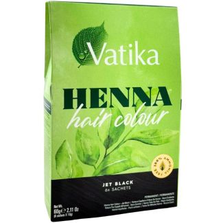 Vatika Henna Hair Colour - Jet Black (BB-09/27)