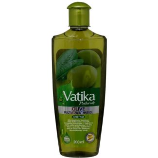 Vatika Multivitamin+ Olive Hair Oil - Anti-Frizz  (200ml)