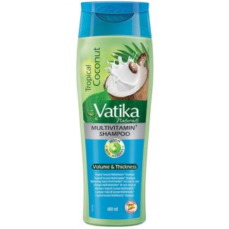 Vatika Naturals Multi Vitamin+ Shampoo - Tropical Coconut (400ml)