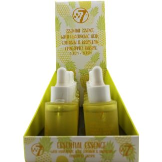 Wholesale w7 Essential Essence With Hyaluronic Acid, Collagen & Bromelain Enzyme Serum-30ml