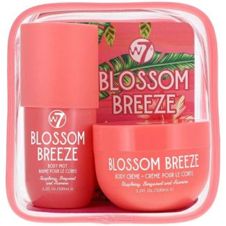 W7 Body Mist & Body Cream Travel Set - Blossom Breeze