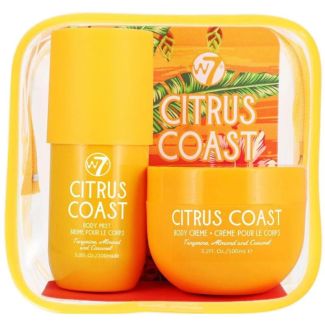 W7 Body Mist & Body Cream Travel Set - Citrus Coast