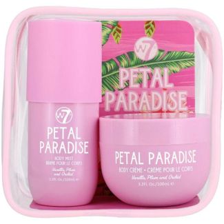 W7 Body Mist & Body Cream Travel Set - Petal Paradise