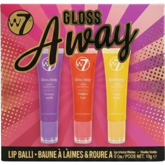 W7 Lip Balm Trio Gift Set - Gloss Away 