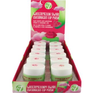 W7 Sweet Dreams Overnight Lip Mask - Watermelon Swirl 