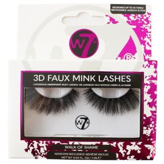 Wholesale W7 3D Faux Mink Lashes - Walk Of Shame 