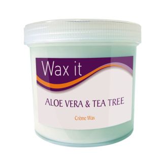 Wax It - Aloe vera & Tea Tree Crème Wax (450g)