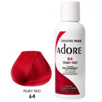Wholesale Adore Semi-Permanent Hair Dye- Ruby Red (64)