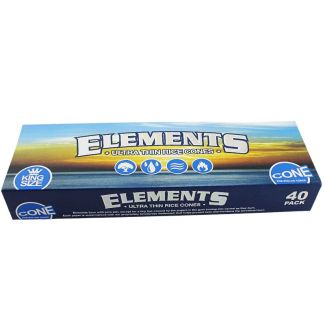 Wholesale Elements Ultra Thin Rice Cones - King Size 