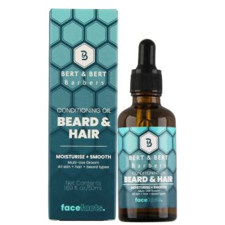 Wholesale Face Fact Bert & Bert Barbers Conditioning Oil For Beard & Hair 