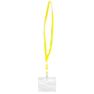 Wholesale ID Wallet With Lanyard - Yellow