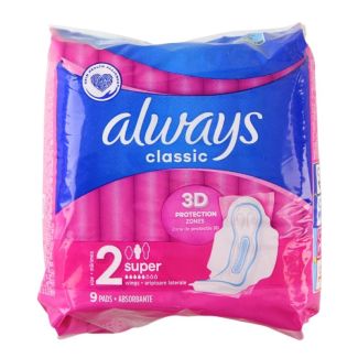 Wholesale Always Classic Super Pads With Wings 