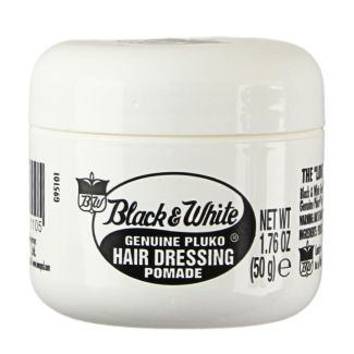 Wholesale Black & White Hair Dressing Pomade 1.76oz (50g)