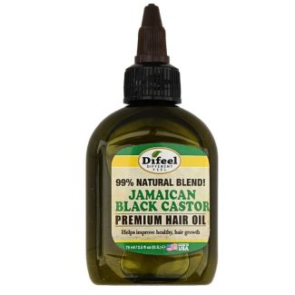Wholesale Difeel Natural Premium Hair Oil - Jamaican Black Castor 75ml 