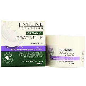 Wholesale Eveline Organic Goats Milk Rich Multi-Regenerating Cream 50ml