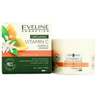 Wholesale Eveline Organic Vitamin C Illuminating Revitalising Cream 50ml