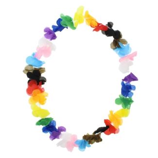 Wholesale Gay Pride Progress Bright Colour Lei Garlands