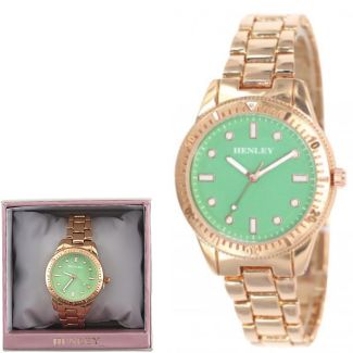 Wholesale Ladies Henley Candy Green Classic Watch 