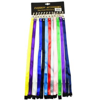 Wholesale Lanyard With Detachable Clip Assorted Colours